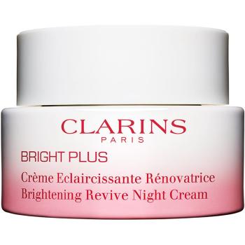 Clarins Bright Plus Brightening Revive Night Cream crema de ochi energizanta pentru uniformizarea nuantei tenului 50 ml