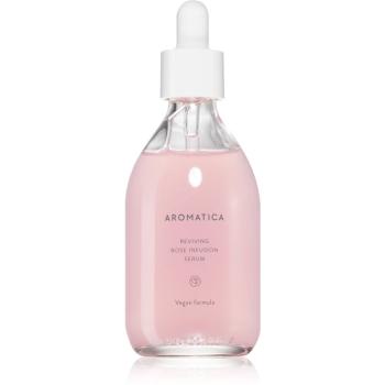 AROMATICA Reviving Rose Infusion ser hidratant pentru stralucire 100 ml