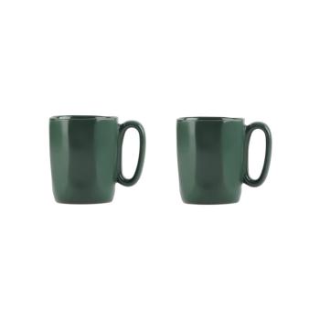 Căni gri-închis 2 buc. pentru espresso din gresie 80 ml Fuori – Vialli Design