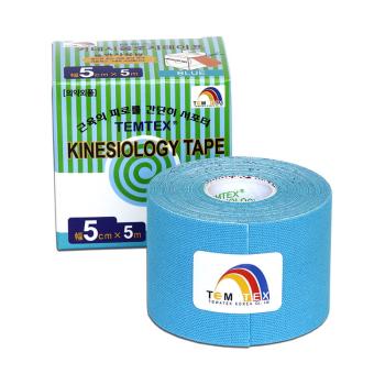 TEMTEX Tejp. Temtex Kinesio bandă de 5 cm x 5 m Roșie