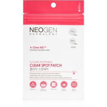 Neogen Dermalogy A-Clear Soothing Spot Patch plasture de curatare pentru ten acneic 24 buc