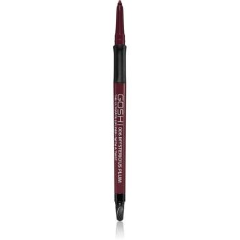 Gosh The Ultimate Lip Liner creion contur pentru buze, waterproof cu ascutitoare culoare 006 Mysterious Plum 0.35 g