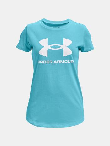 Under Armour Live Sportstyle Graphic SS Tricou pentru copii Albastru