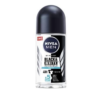 Nivea Ball antiperspirant Black & White pentru bărbați proaspete 48H (Anti-Perspirant) 50 ml