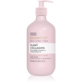 Baylis & Harding Kindness+ Plant Collagen Săpun lichid hrănitor pentru mâini parfum Coconut Milk & Rose Water 500 ml