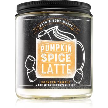 Bath & Body Works Pumpkin Spice Latte lumânare parfumată  I. 198 g
