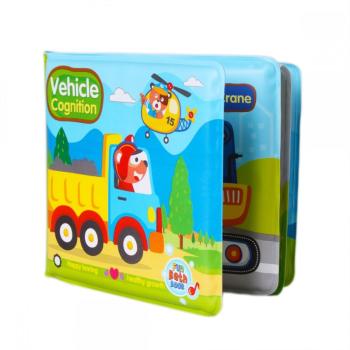 Bam-Bam Bath Book carte pentru apă 6m+ Vehicle 1 buc