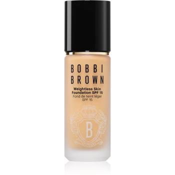 Bobbi Brown Weightless Skin Foundation SPF 15 machiaj persistent cu efect de hidratare culoare Warm Natural 30 ml