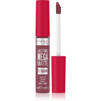 Rimmel Lasting Mega Matte ruj lichid mat, cu textură lejeră 16 de ore culoare Ravishing Rose 7,4 ml