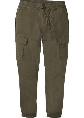 Pantaloni stretch cu buzunare cargo, regular