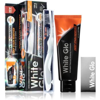 White Glo Charcoal set pentru îngrijirea dentară