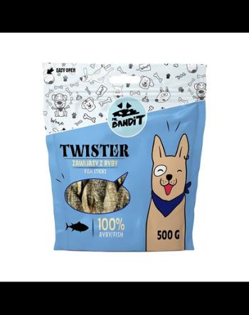 MR. BANDIT Twister Recompensa cu peste, pentru caini 500 g