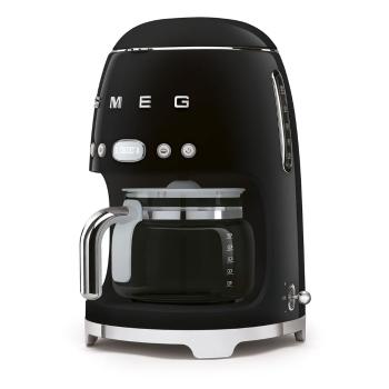 Aparat de cafea negru cu filtru 50's Retro Style - SMEG