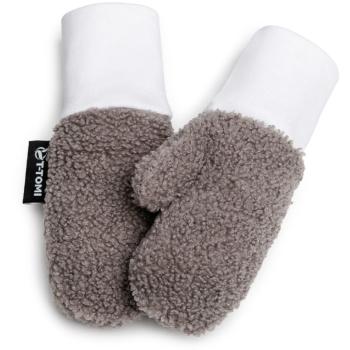 T-TOMI TEDDY Gloves Grey mănuși pentru nou-nascuti si copii 12-18 months 1 buc