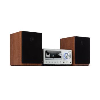 Auna Connect System, stereo sistem, 80 W max., Internet/DAB+/Radio FM/CD player