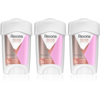 Rexona Maximum Protection Confidence crema antiperspirantă pentru a reduce transpirația (ambalaj economic)