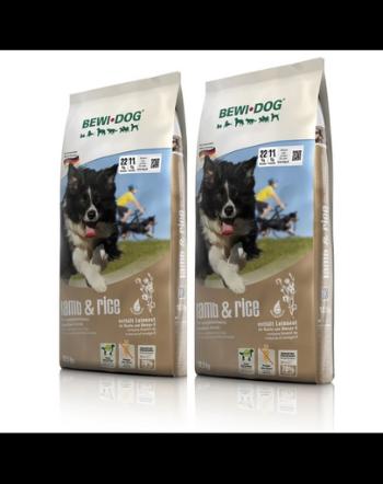 BEWI DOG Lamb &amp; Rice 2 x 12,5 kg hrana cu miel si orez, pentru caini