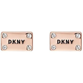DKNY Cercei placați cu aur rozPlackard 5520021