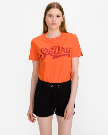 SuperDry Collegiate Cali State Tricou Portocaliu