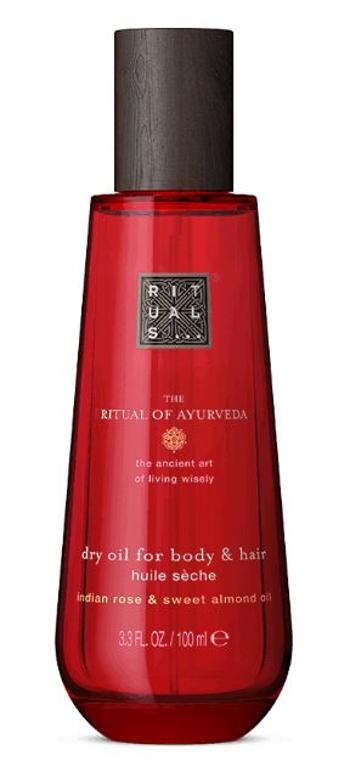 Rituals Ulei uscat pentru corp și păr The Ritual Of Ayurveda (Natural Dry Oil For Body & Hair) 100 ml