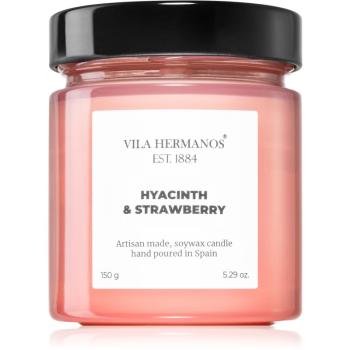 Vila Hermanos Apothecary Rose Hyacinth & Strawberry lumânare parfumată 150 g