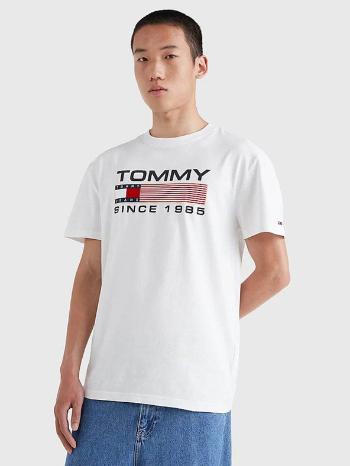 Tommy Jeans Tricou Alb