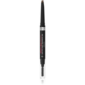 L’Oréal Paris Infaillible 24h Filling Triangular Pencil creion sprâncene precise rezistent la apa culoare 05 Light Brunette 1 ml