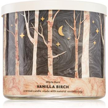 Bath & Body Works Vanilla Birch lumânare parfumată I. 411 g