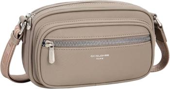 David Jones Geantă crossbody pentru femei CM6907A Taupe