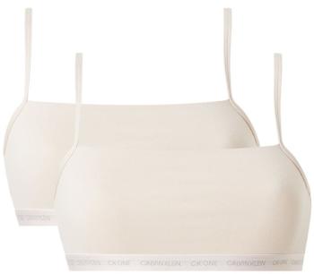 Calvin Klein 2 PACK - sutien pentru femei Bralette CK One QF6040E-W5I XL