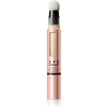 Makeup Revolution Eye Bright corector lichid cu aplicator de burete culoare Medium Light 3 ml