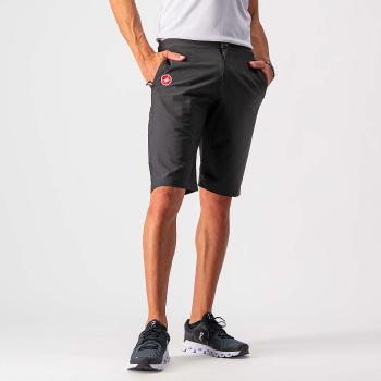 
                 CASTELLI Pantaloni scurți de ciclism fără bretele - MILANO - negru  
            