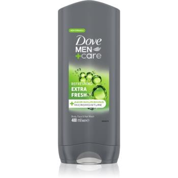 Dove Men+Care Extra Fresh gel de duș corp si fata 400 ml