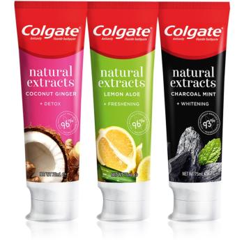 Colgate Naturals Mix TRIO pastă de dinți naturală