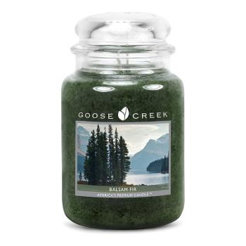 Lumânare parfumată în recipient de sticlă Goose Creek Balsam Fir, 150 ore de ardere