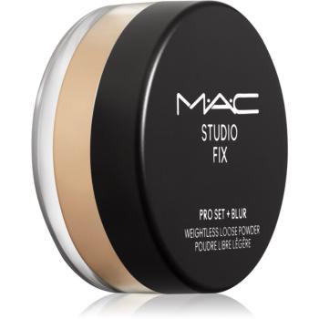 MAC Cosmetics Studio Fix Pro Set + Blur Weightless Loose Powder pudra cu efect de matifiere culoare Medium 6,5 g