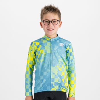 
                         Tricou de cilism pentru iarnă cu mânecă lungă - KID THERMAL 
                