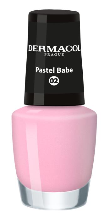 Dermacol Lac de unghii Mini Pastel (Nail Polish) 5 ml 02 Babe