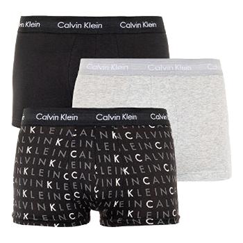 Calvin Klein 3 PACK - boxeri pentru bărbați U2664G-YKS L