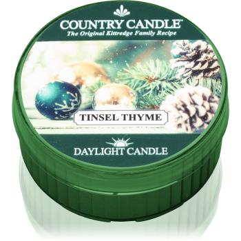 Country Candle Tinsel Thyme lumânare 42 g