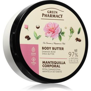 Green Pharmacy Body Care Damask Rose & Shea Butter unt de corp intens hidratant 200 ml