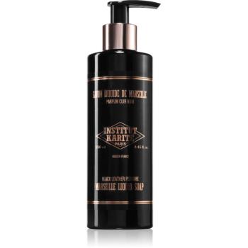 Institut Karité Paris Black Leather Marseille Liquid Soap săpun lichid de lux 250 ml