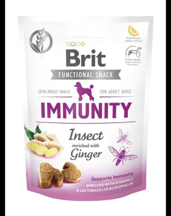 BRIT Care Dog Functional Snack Immunity, insecte și ghimbir 150 g