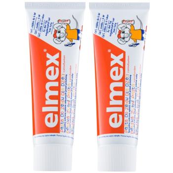 Elmex Caries Protection Kids pastă de dinți pentru copii 2 x 50 ml