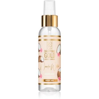 Dripping Gold Wonder Water Coconut Spray pentru protectie faciale Medium - Dark 100 ml