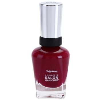 Sally Hansen Complete Salon Manicure lac pentru intarirea unghiilor culoare 639 Scarlet Fever 14.7 ml
