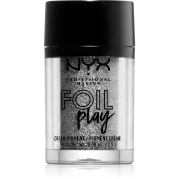 NYX Professional Makeup Foil Play pigment cu sclipici culoare 07 Radiocast 2.5 g