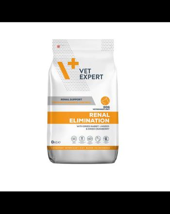 VET EXPERT Veterinary Diet Dog Renal Elimination 8 kg dieta caini cu insuficienta renala