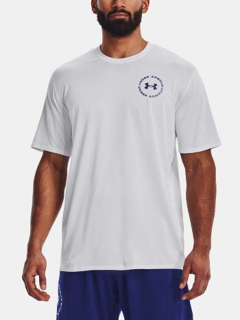 Under Armour UA Training Vent Graphic SS Tricou Alb