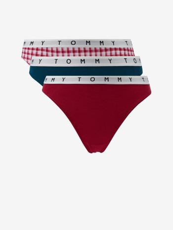 Tommy Hilfiger Underwear Chiloți, 3 bucăți Roșu